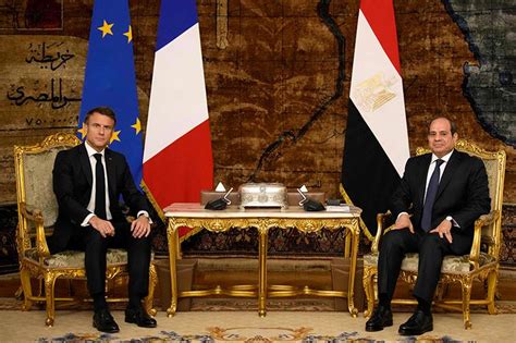 macron en egypte ysl|France's Macron to Meet With Egypt's Sisi in Cairo .